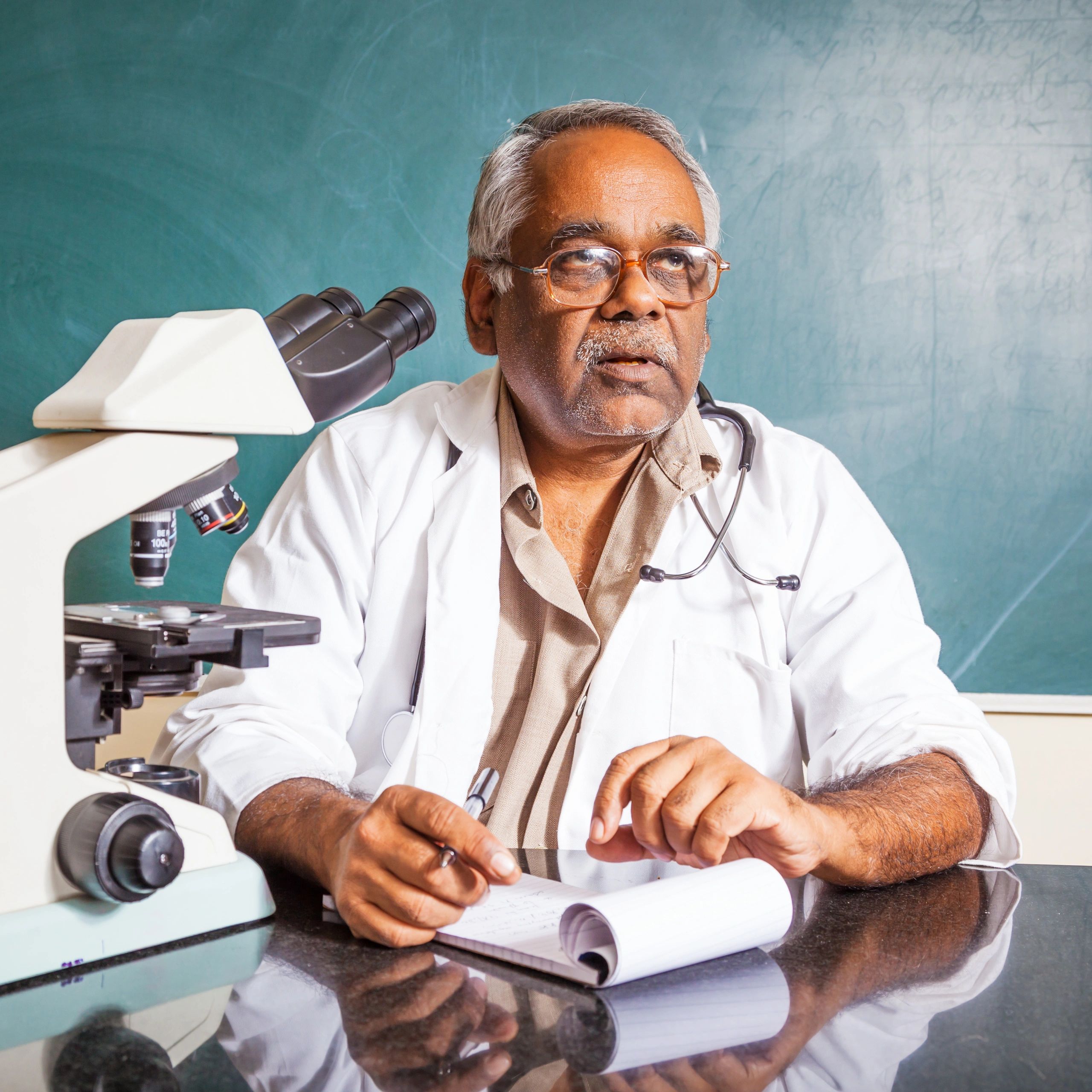 Portrait representing academic leadership