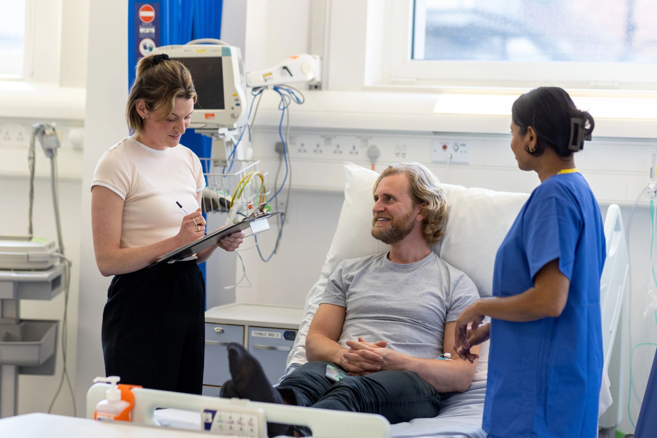 Hospital consultation and bedside care