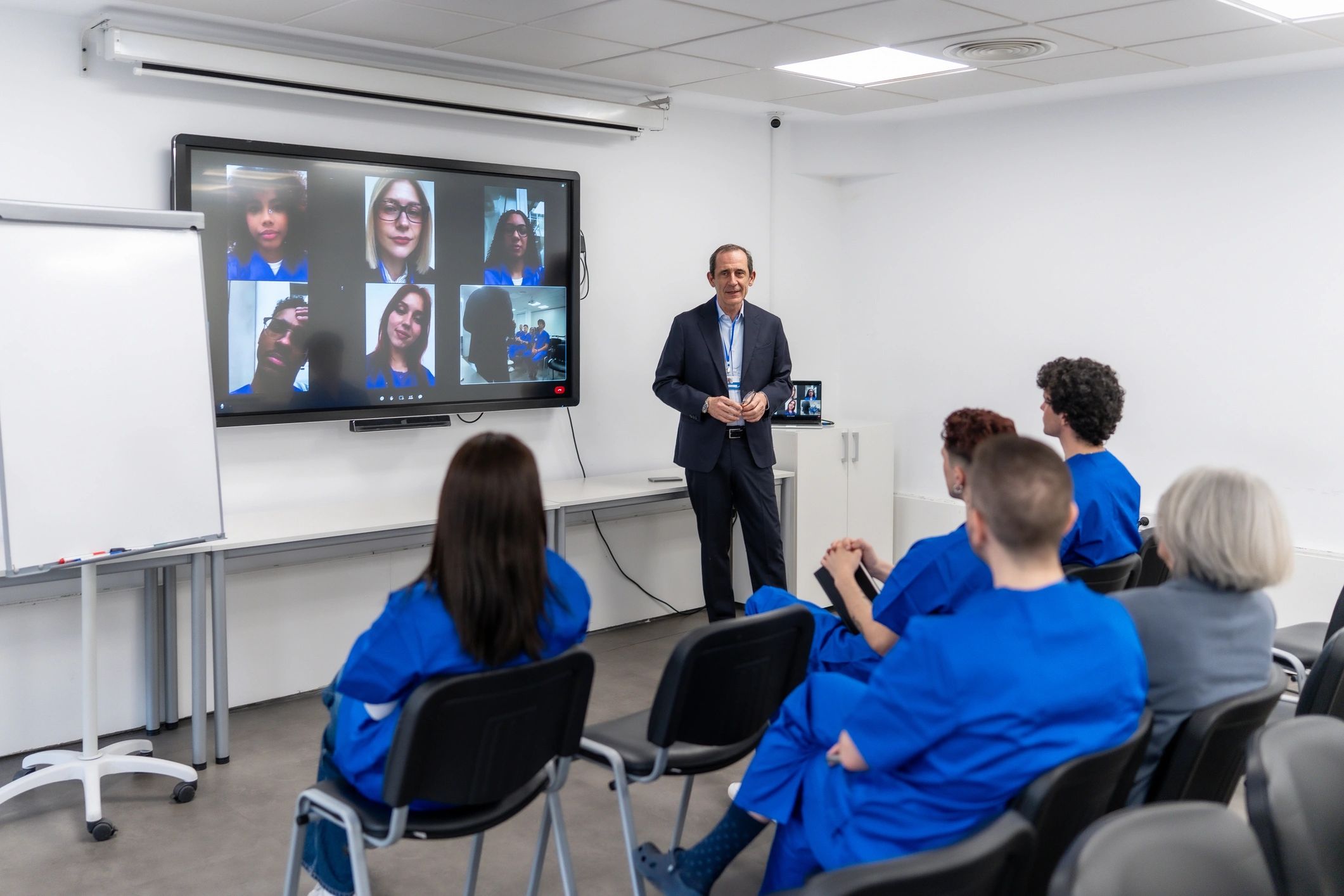 Medical education classroom session